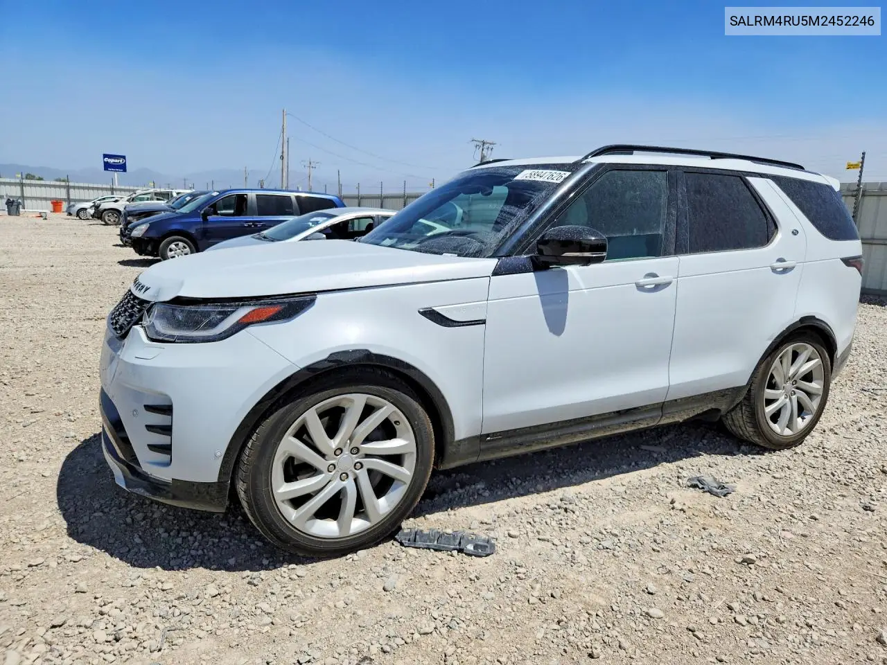 2021 Land Rover Discovery Hse R-Dynamic VIN: SALRM4RU5M2452246 Lot: 58947626