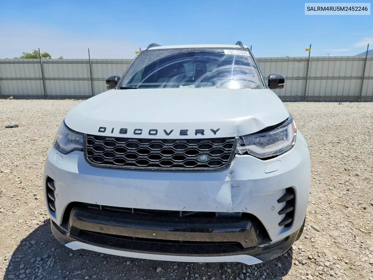 2021 Land Rover Discovery Hse R-Dynamic VIN: SALRM4RU5M2452246 Lot: 58947626