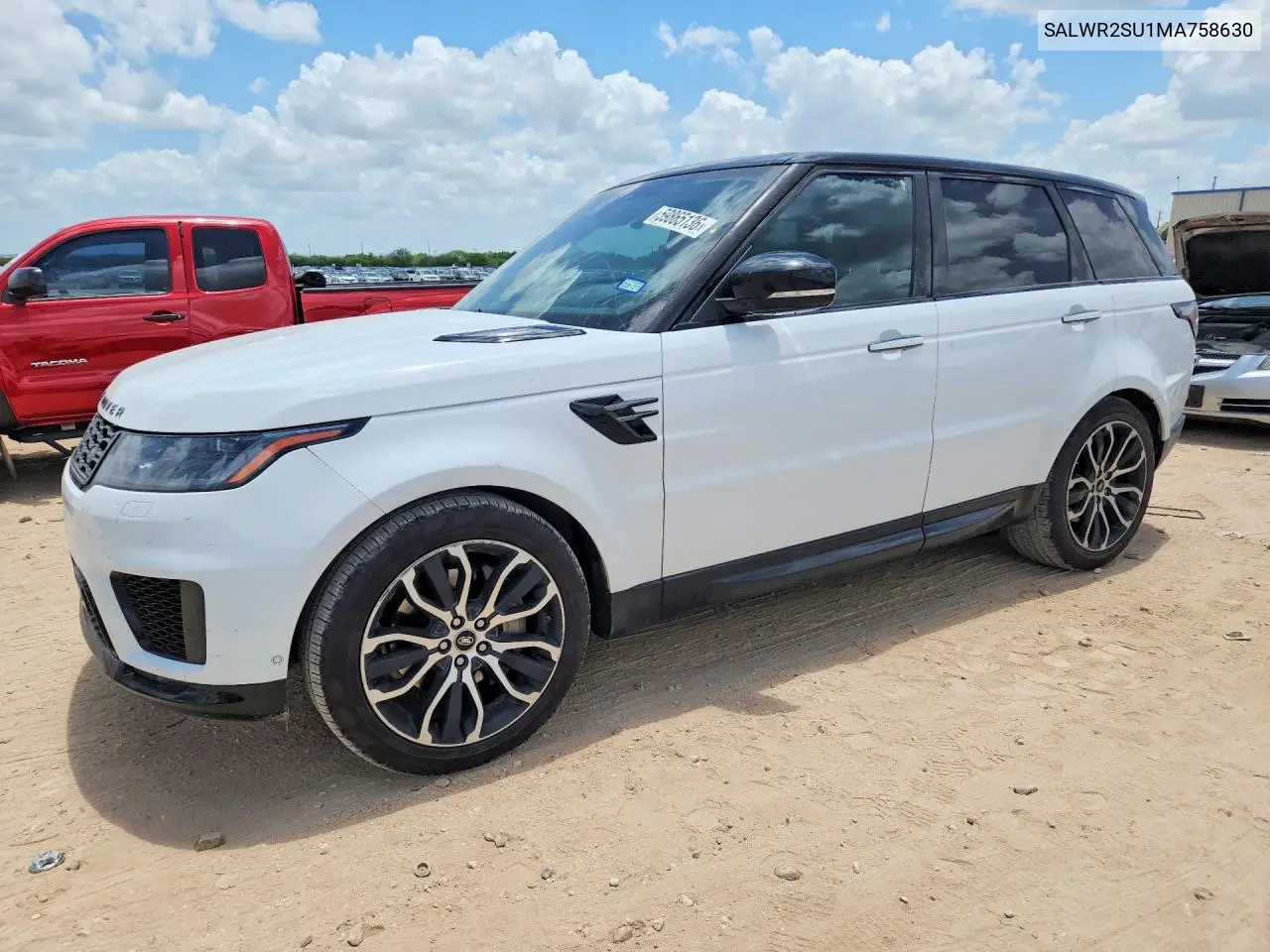 2021 Land Rover Range Rover Sport Hse Silver Edition VIN: SALWR2SU1MA758630 Lot: 59865136