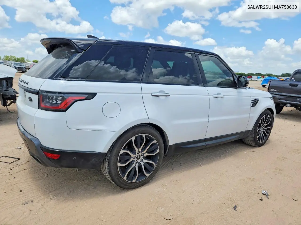 2021 Land Rover Range Rover Sport Hse Silver Edition VIN: SALWR2SU1MA758630 Lot: 59865136