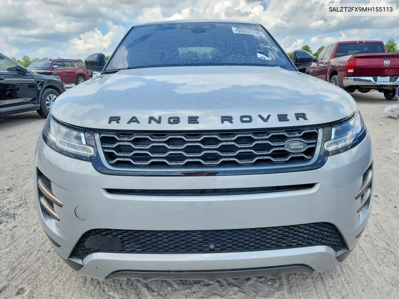 2021 Land Rover Range Rover Evoque R-Dynamic S VIN: SALZT2FX9MH155113 Lot: 59953796