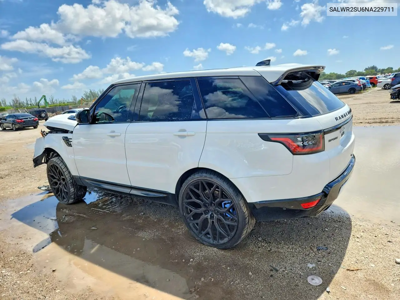 2022 Land Rover Range Rover Sport Hse Silver Edition VIN: SALWR2SU6NA229711 Lot: 57234766