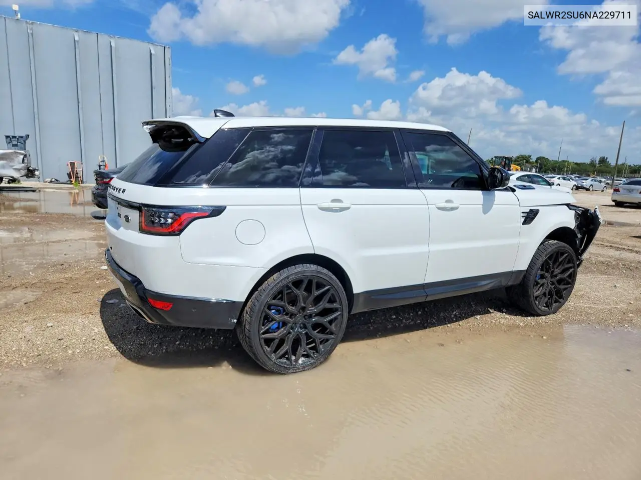 2022 Land Rover Range Rover Sport Hse Silver Edition VIN: SALWR2SU6NA229711 Lot: 57234766