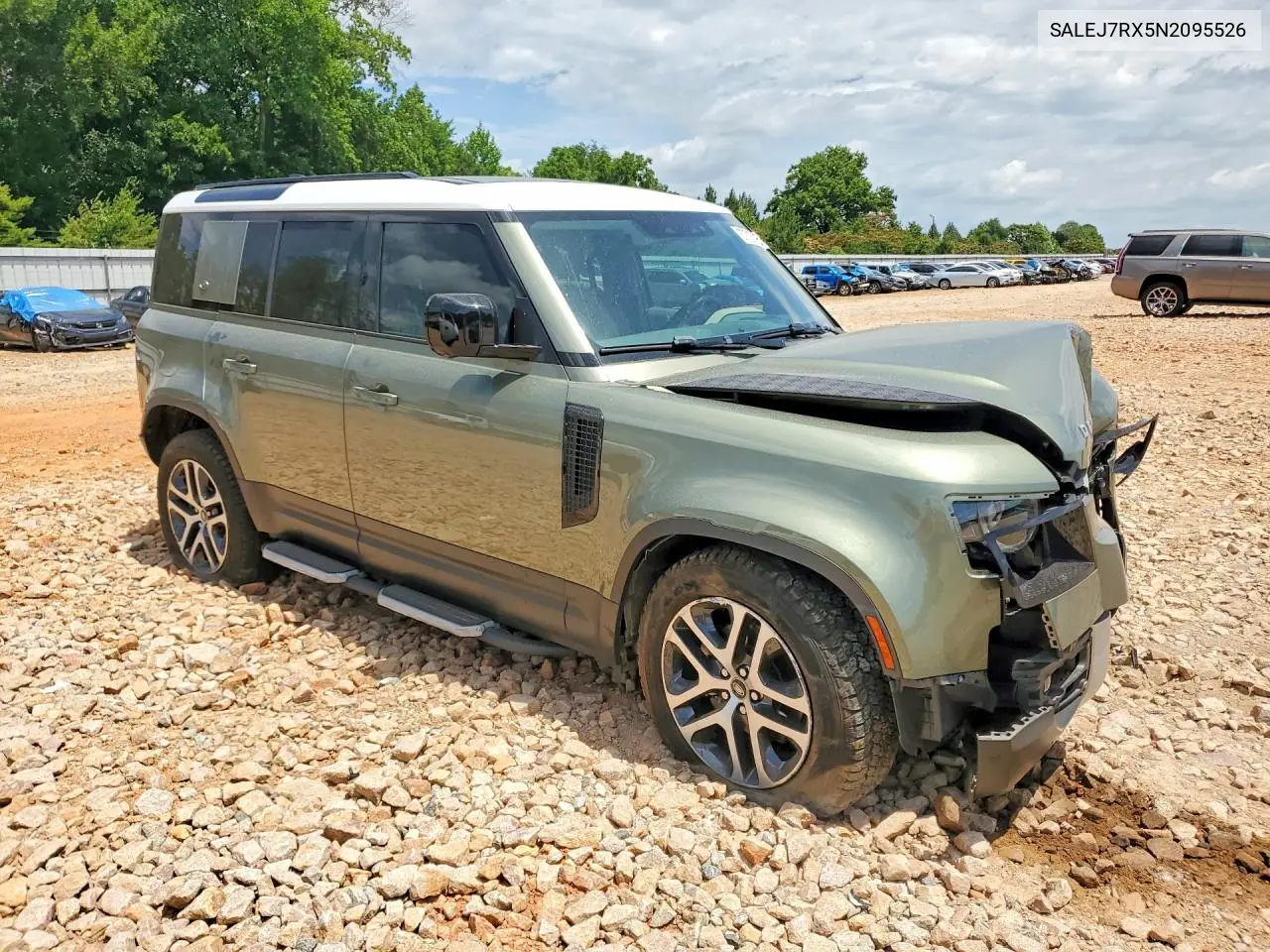 2022 Land Rover Defender 110 S VIN: SALEJ7RX5N2095526 Lot: 57727126