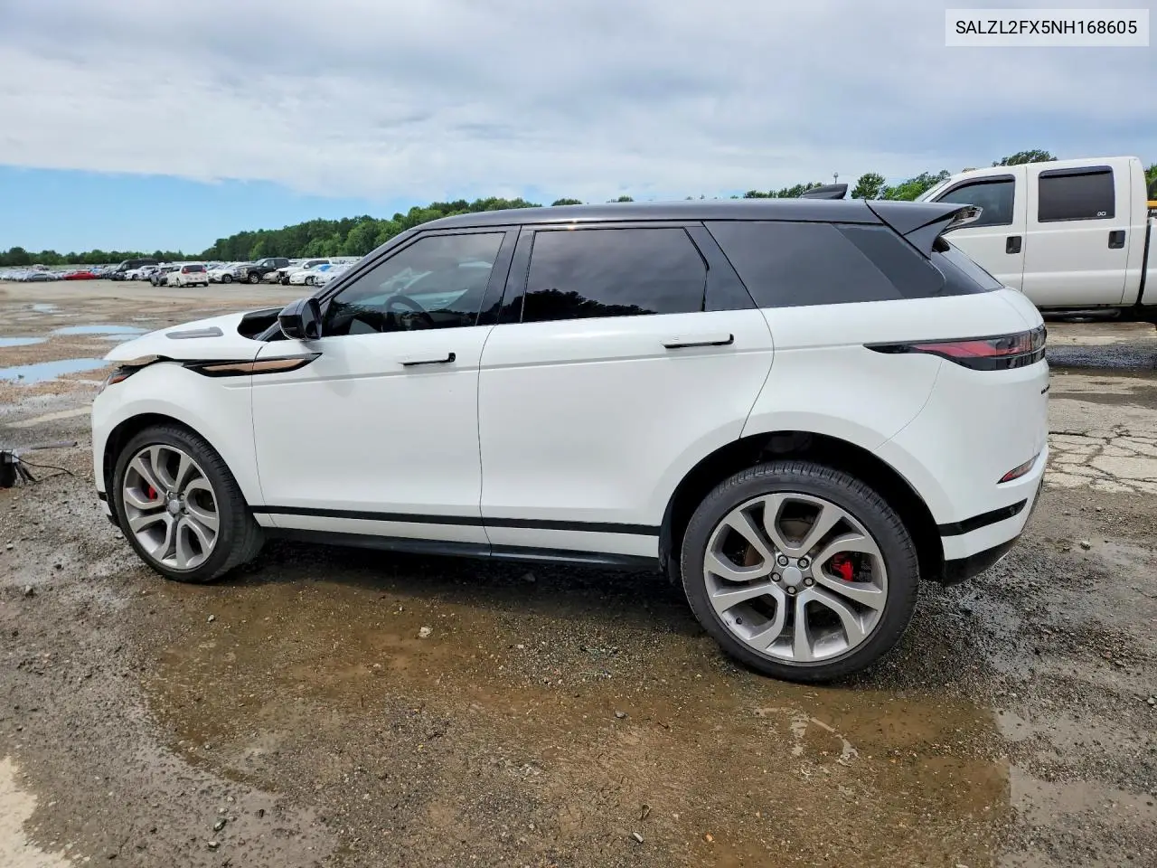 2022 Land Rover Range Rover Evoque R-Dynamic Se VIN: SALZL2FX5NH168605 Lot: 58414406