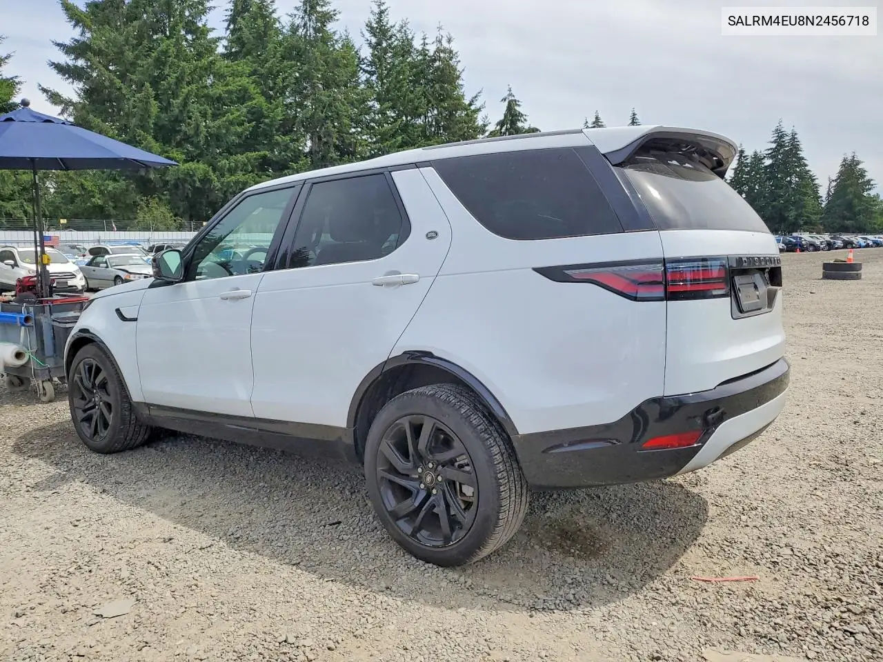 2022 Land Rover Discovery Hse R-Dynamic VIN: SALRM4EU8N2456718 Lot: 58615356