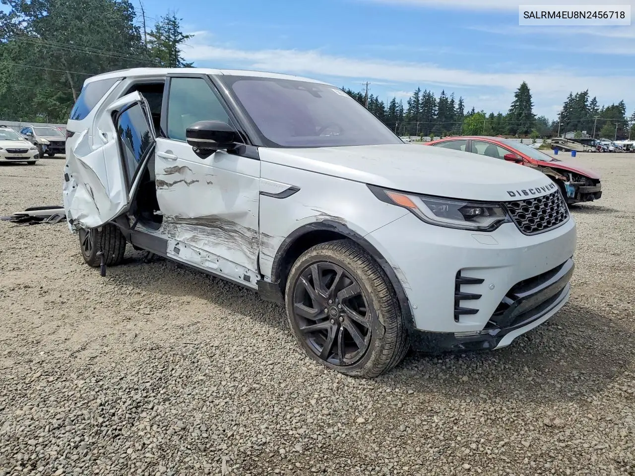 2022 Land Rover Discovery Hse R-Dynamic VIN: SALRM4EU8N2456718 Lot: 58615356