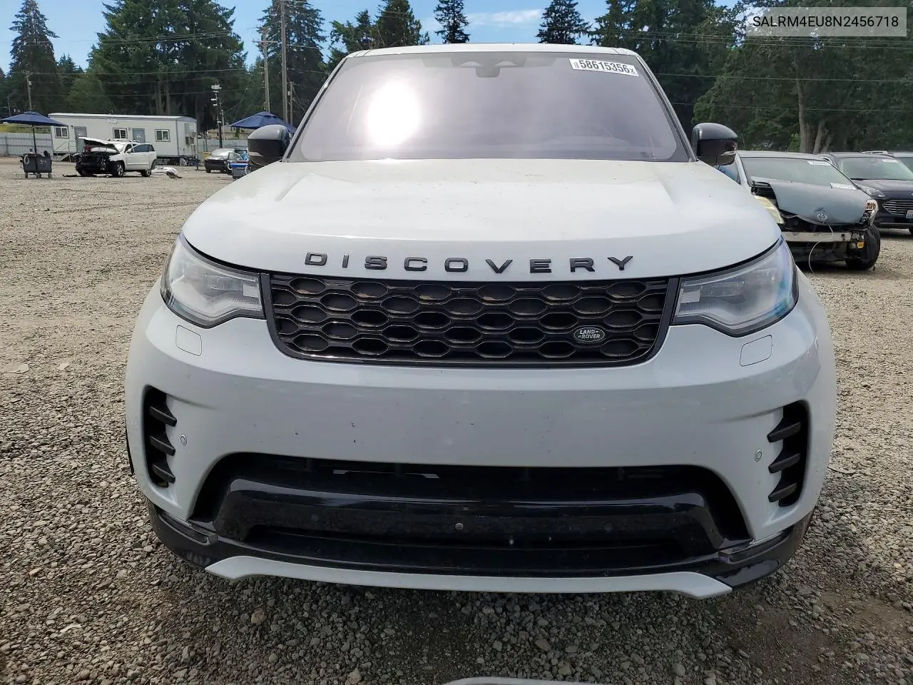 2022 Land Rover Discovery Hse R-Dynamic VIN: SALRM4EU8N2456718 Lot: 58615356