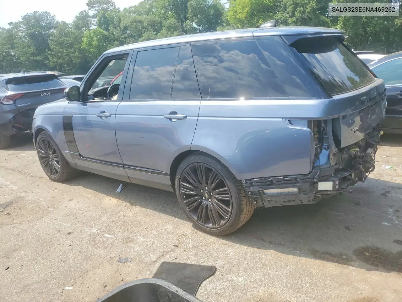 2022 Land Rover Range Rover Westminster Edition VIN: SALGS2SE6NA469262 Lot: 85625265