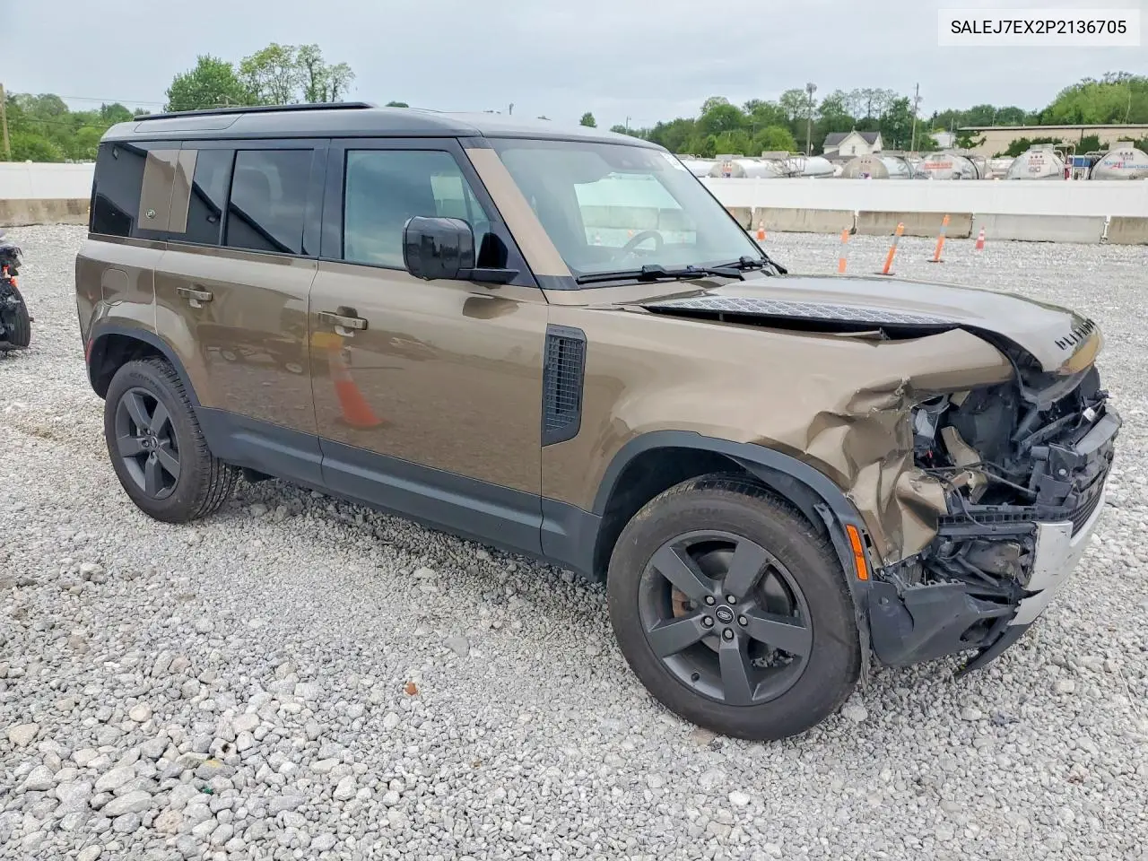 2023 Land Rover Defender 110 S VIN: SALEJ7EX2P2136705 Lot: 53244526