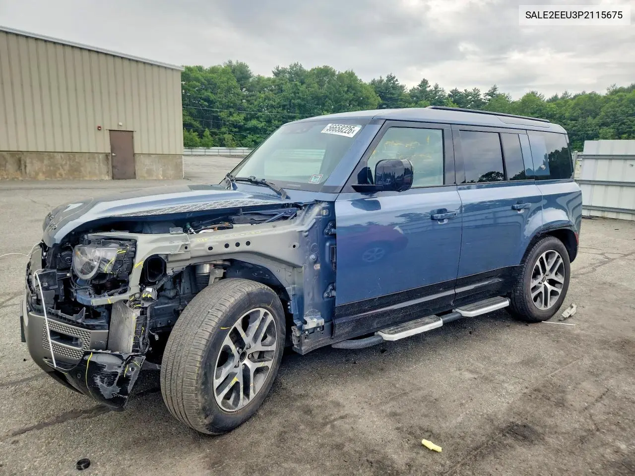 2023 Land Rover Defender 110 X-Dynamic Se VIN: SALE2EEU3P2115675 Lot: 56658226