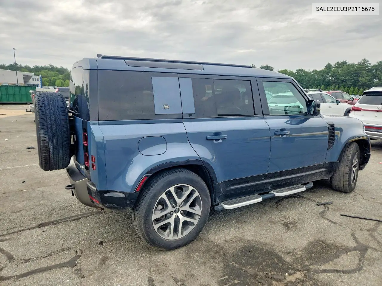 2023 Land Rover Defender 110 X-Dynamic Se VIN: SALE2EEU3P2115675 Lot: 56658226