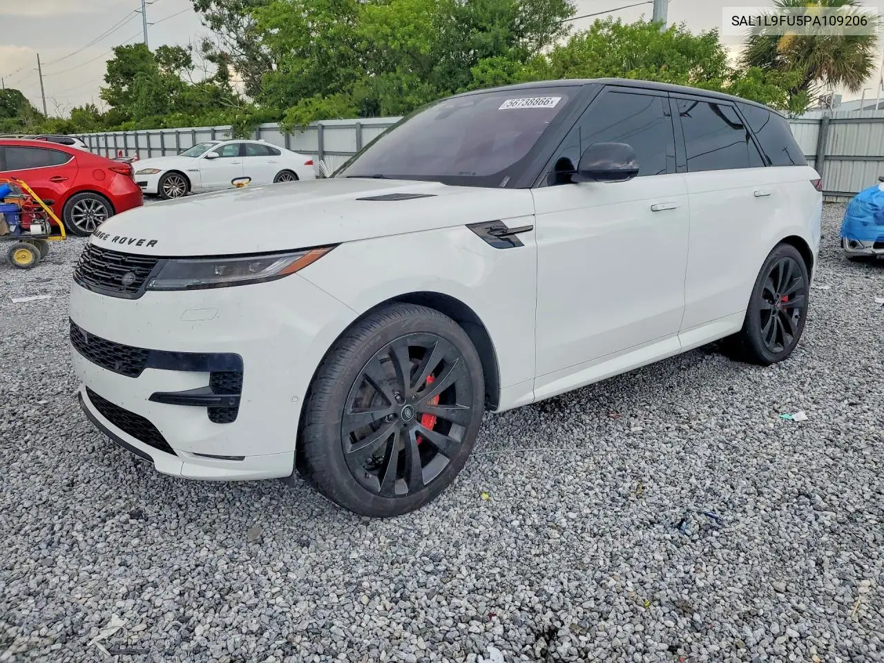 2023 Land Rover Range Rover Sport Dynamic Se VIN: SAL1L9FU5PA109206 Lot: 56738866