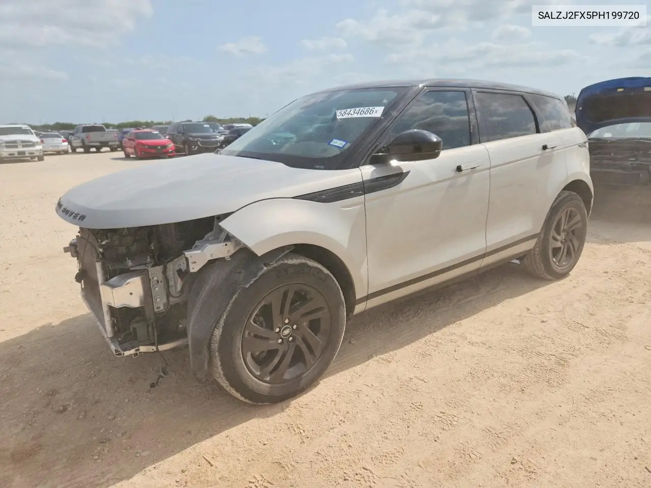 2023 Land Rover Range Rover Evoque S VIN: SALZJ2FX5PH199720 Lot: 58434686