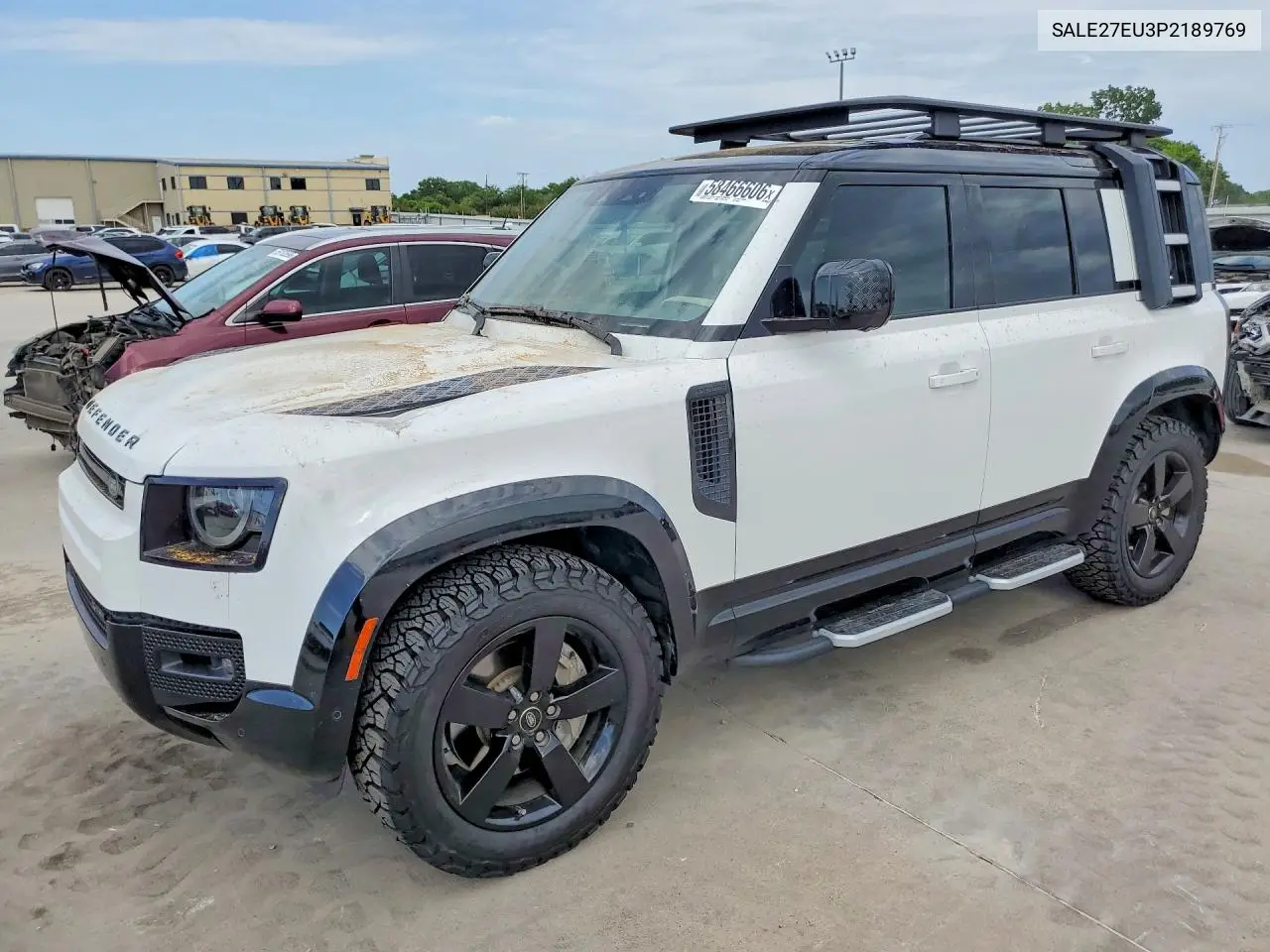 2023 Land Rover Defender 110 X-Dynamic Se VIN: SALE27EU3P2189769 Lot: 58466606
