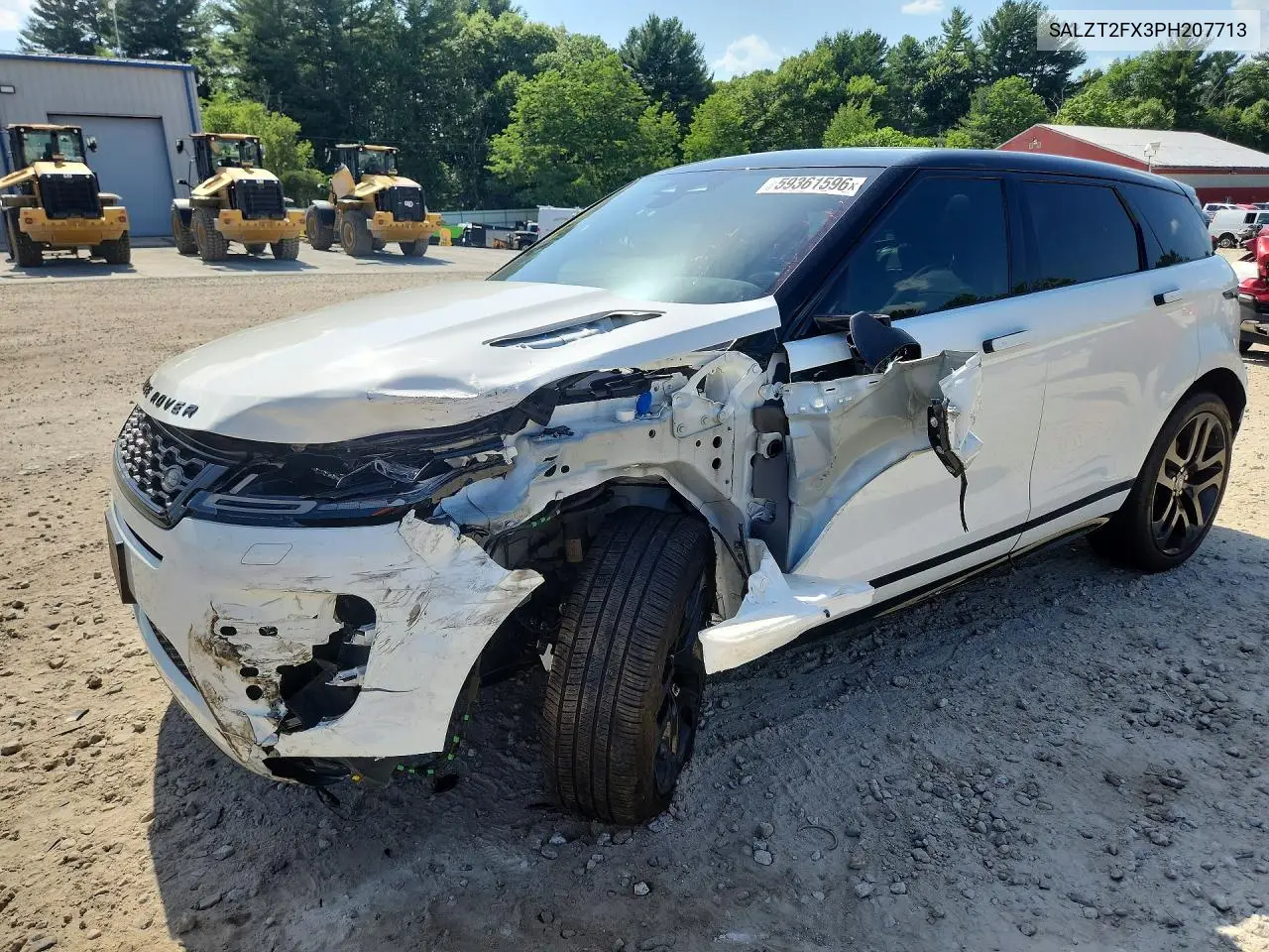 2023 Land Rover Range Rover Evoque R-Dynamic S VIN: SALZT2FX3PH207713 Lot: 59361596