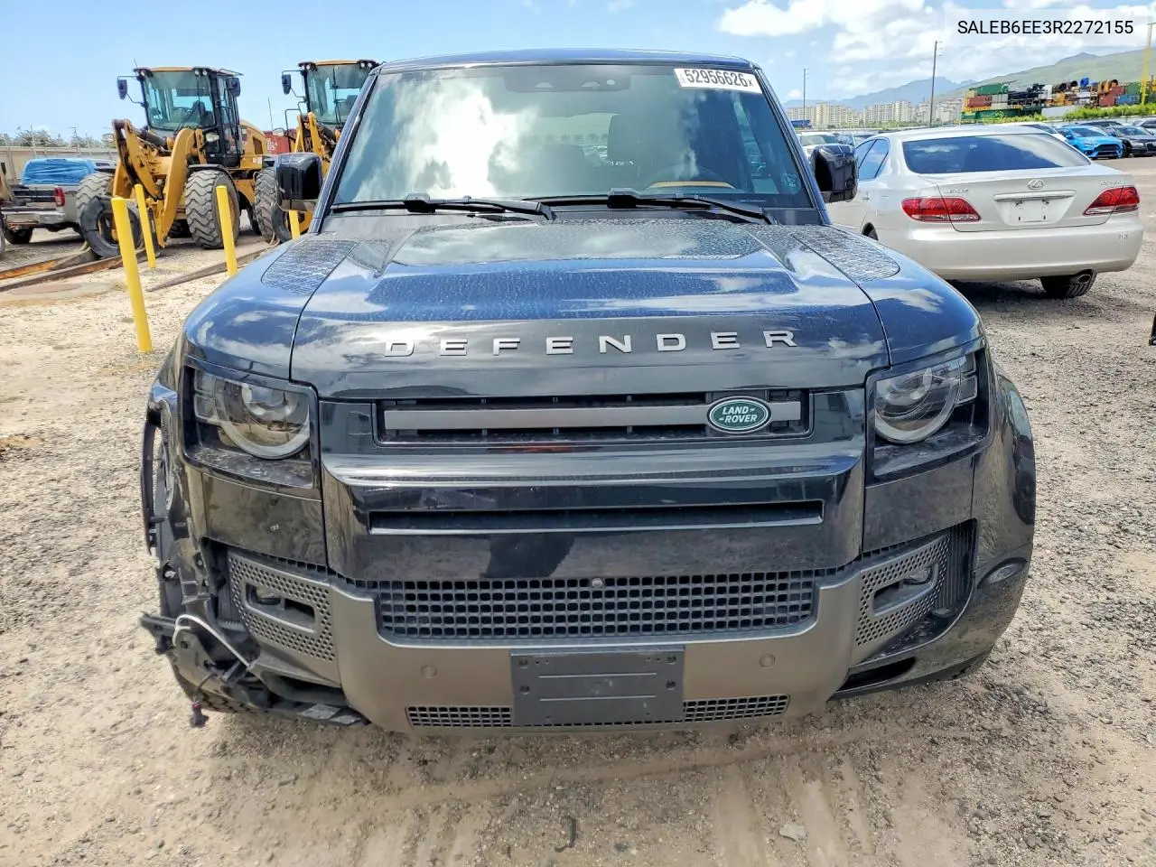 2024 Land Rover Defender 90 VIN: SALEB6EE3R2272155 Lot: 52956626