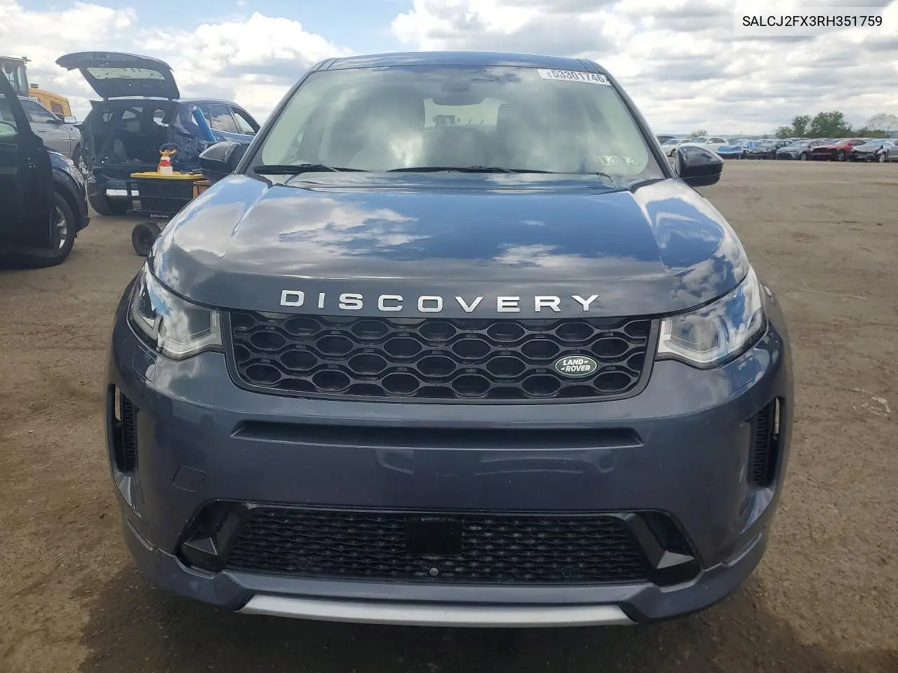 2024 Land Rover Discovery Sport S VIN: SALCJ2FX3RH351759 Lot: 53301746