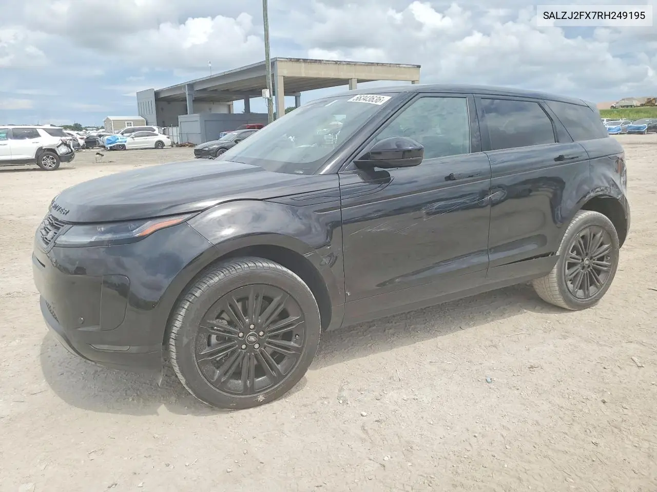 2024 Land Rover Range Rover Evoque S VIN: SALZJ2FX7RH249195 Lot: 56343636