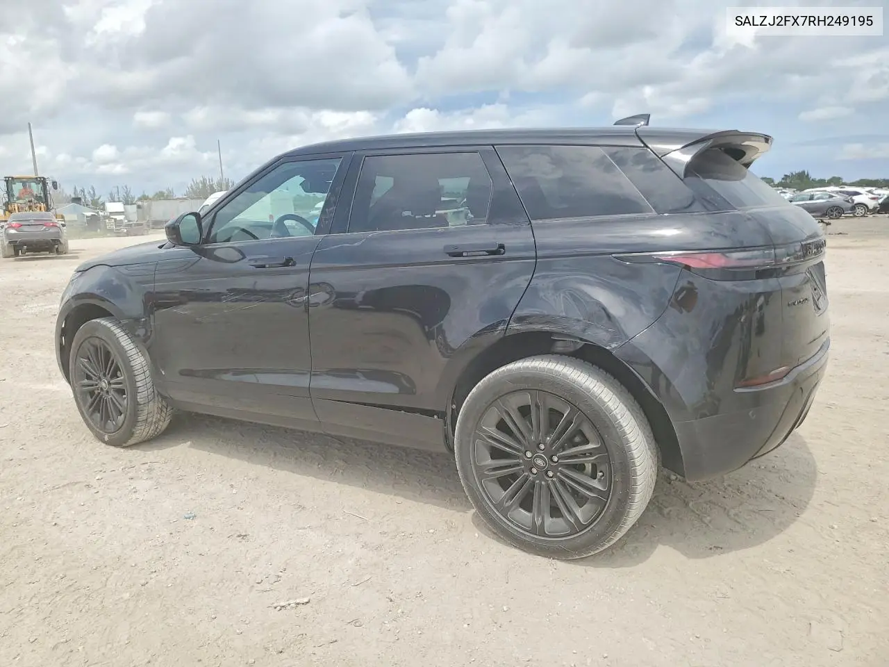 2024 Land Rover Range Rover Evoque S VIN: SALZJ2FX7RH249195 Lot: 56343636