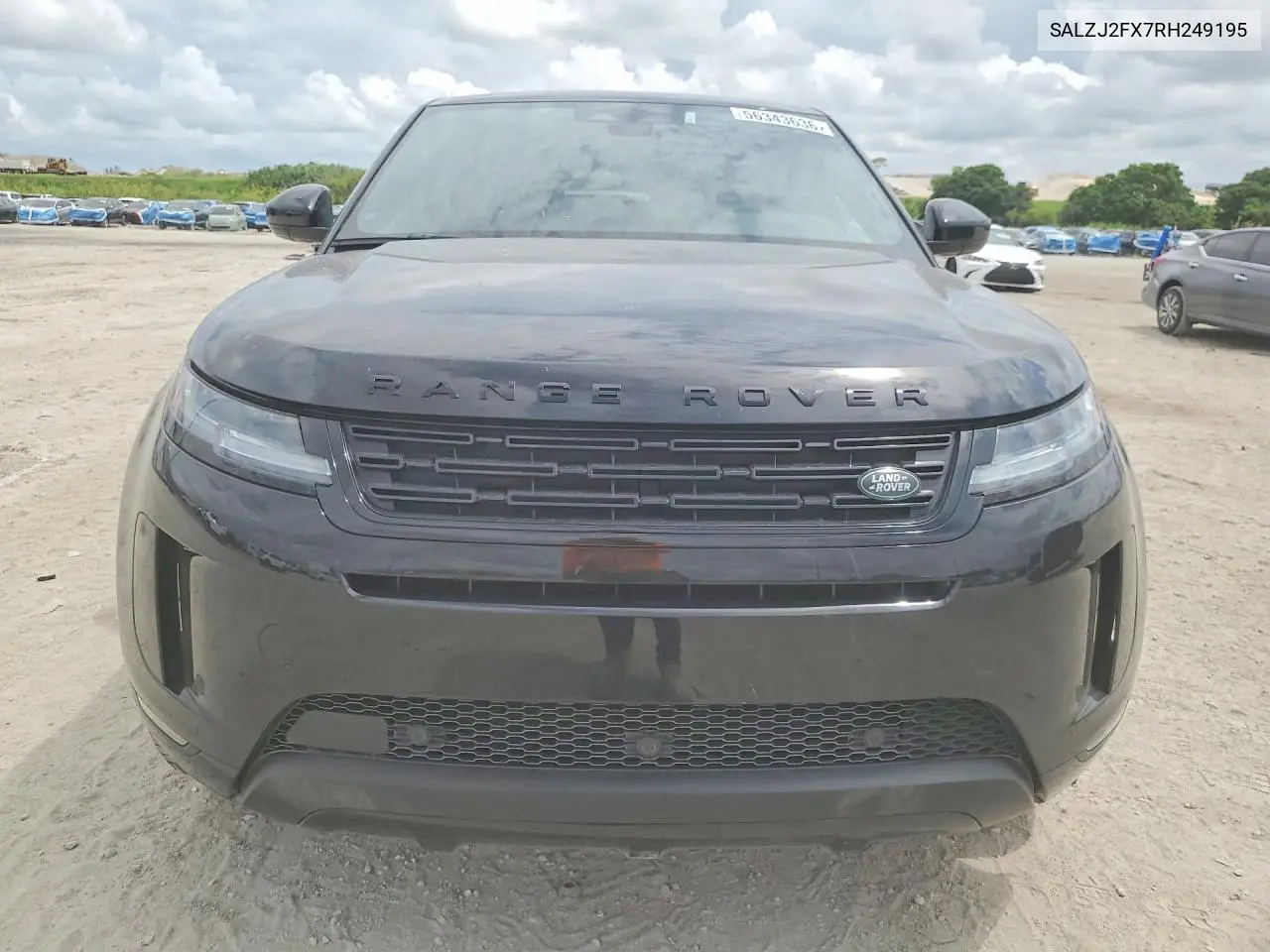 2024 Land Rover Range Rover Evoque S VIN: SALZJ2FX7RH249195 Lot: 56343636