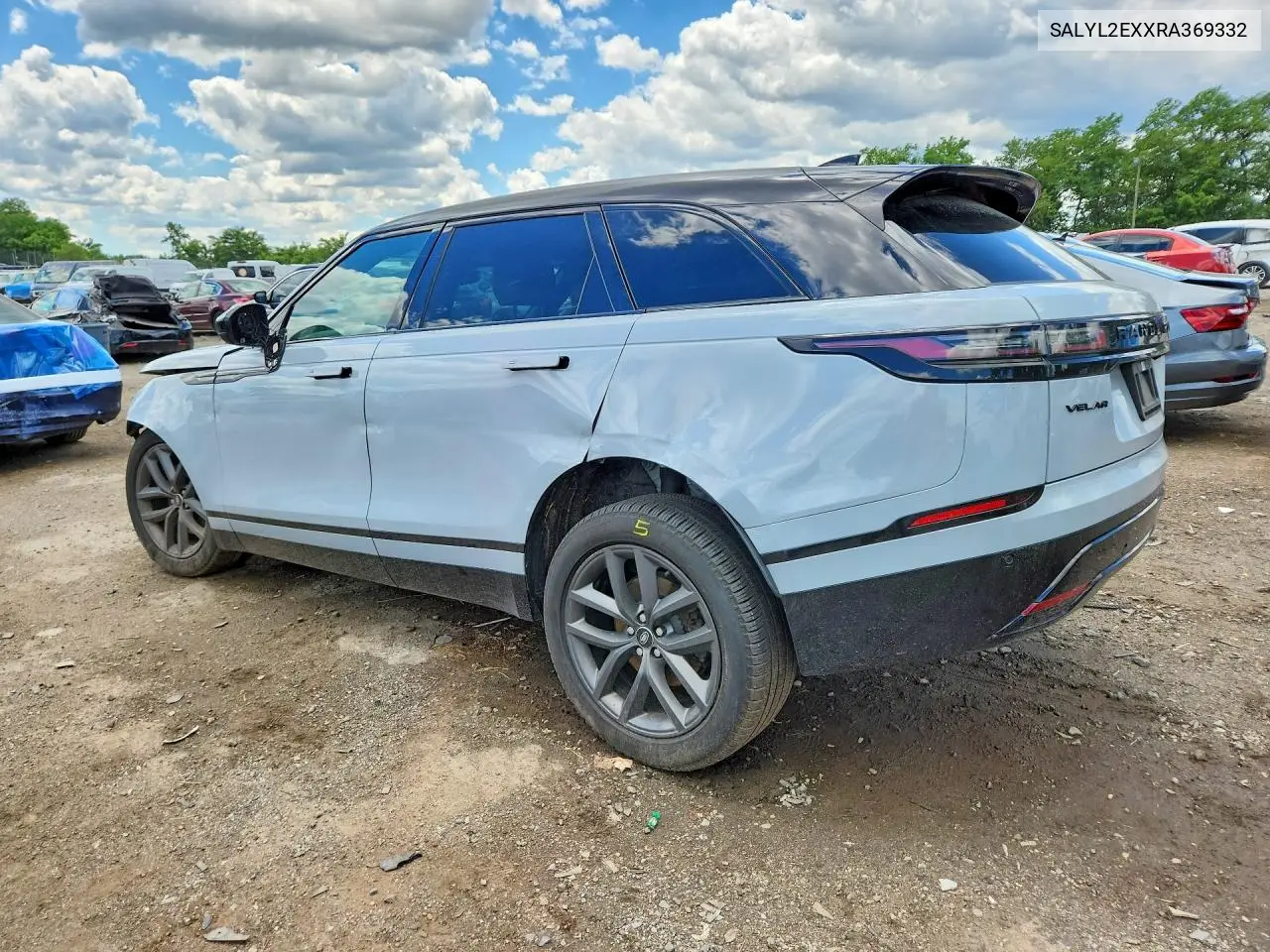 2024 Land Rover Range Rover Velar Dynamic Se VIN: SALYL2EXXRA369332 Lot: 57044736