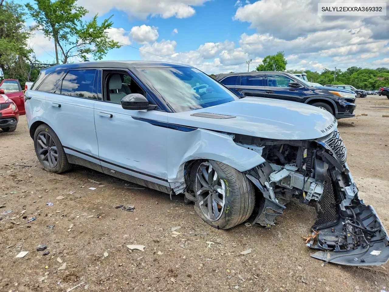2024 Land Rover Range Rover Velar Dynamic Se VIN: SALYL2EXXRA369332 Lot: 57044736
