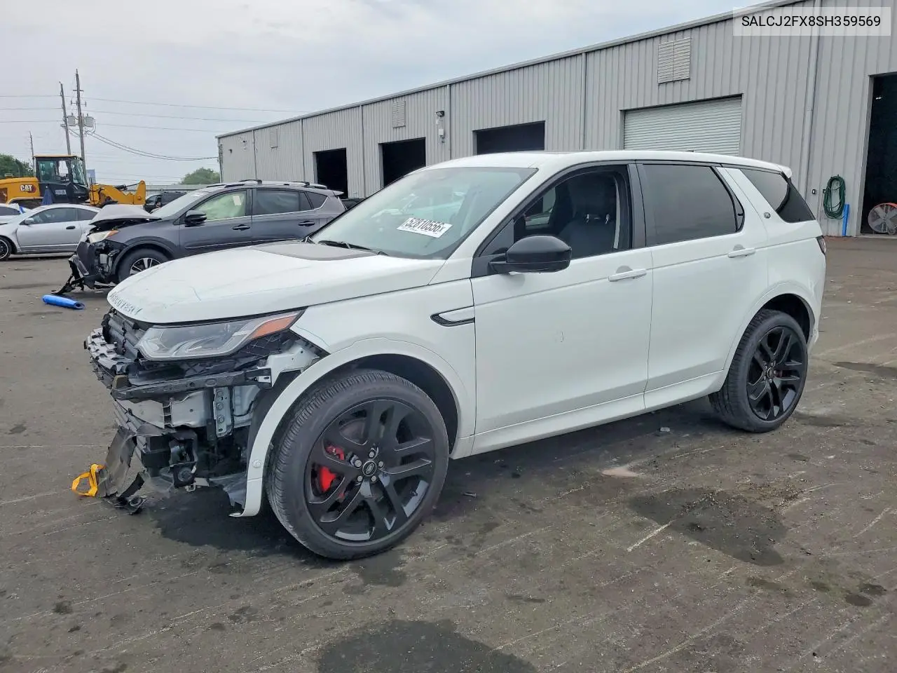 2025 Land Rover Discovery Sport S VIN: SALCJ2FX8SH359569 Lot: 52810556