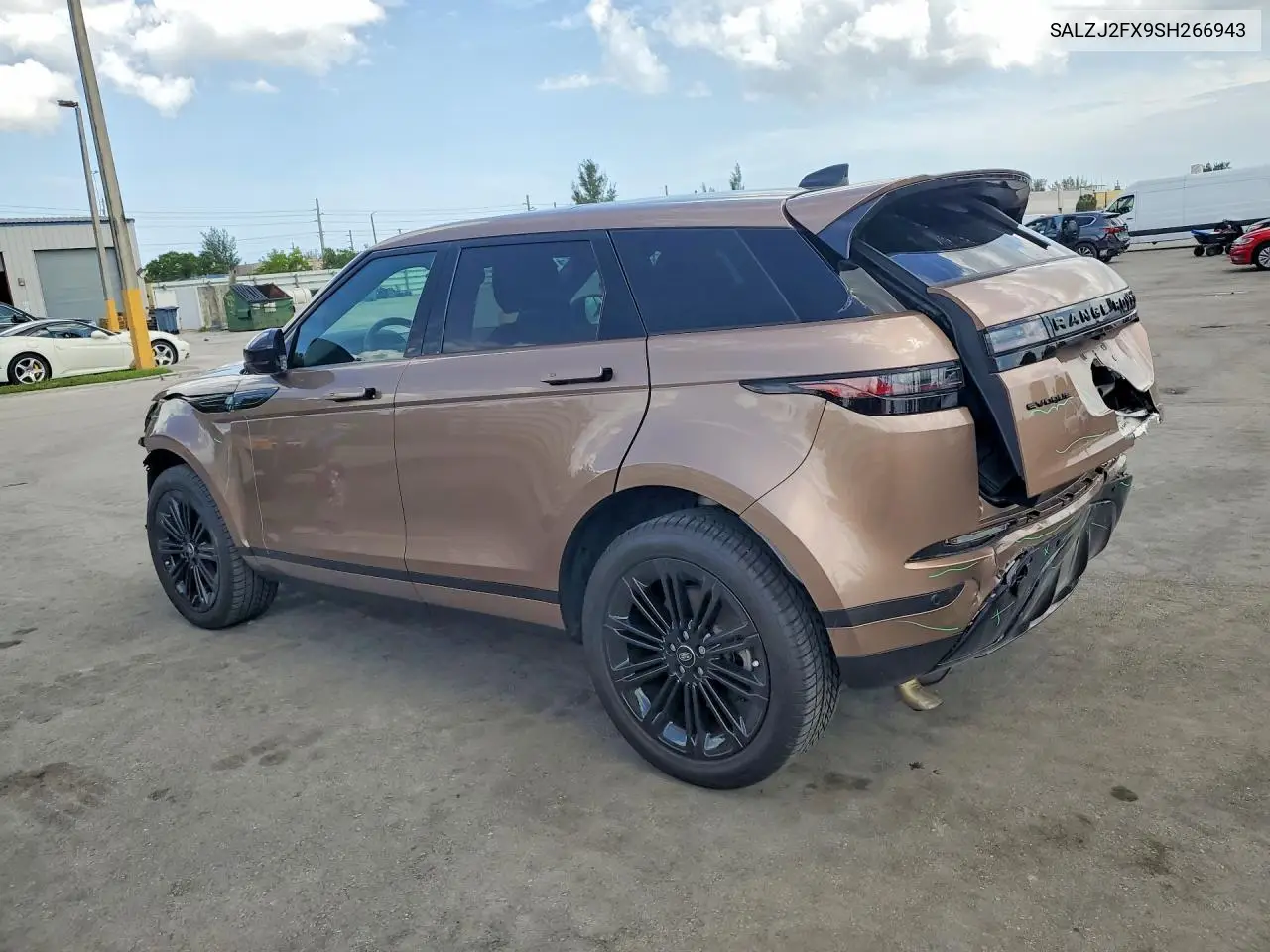 2025 Land Rover Range Rover Evoque S VIN: SALZJ2FX9SH266943 Lot: 54342926