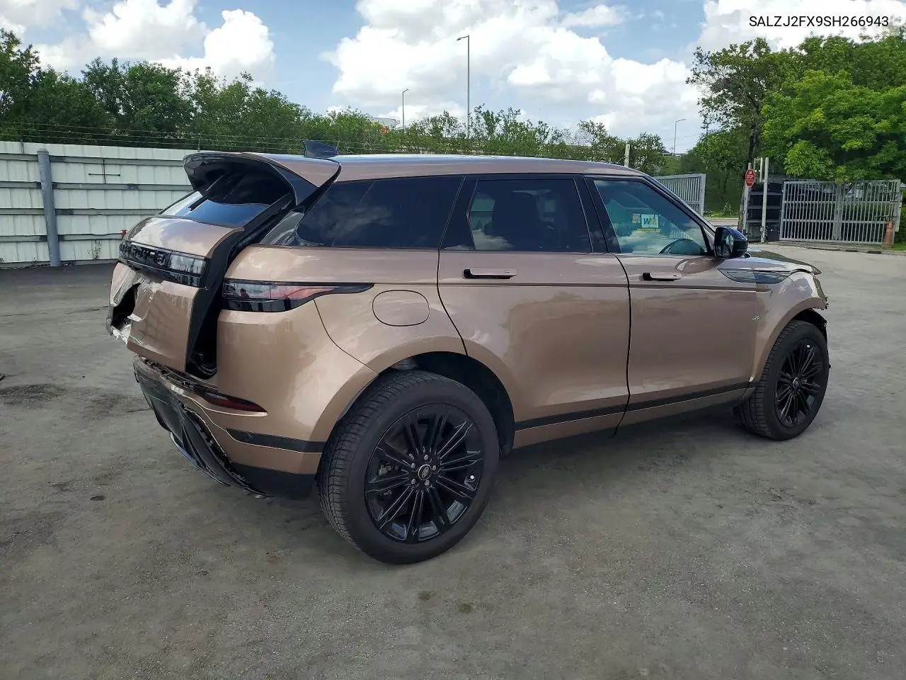 2025 Land Rover Range Rover Evoque S VIN: SALZJ2FX9SH266943 Lot: 54342926