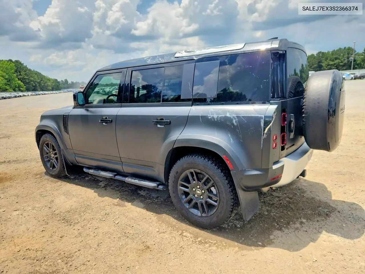2025 Land Rover Defender 110 S VIN: SALEJ7EX3S2366374 Lot: 55758026