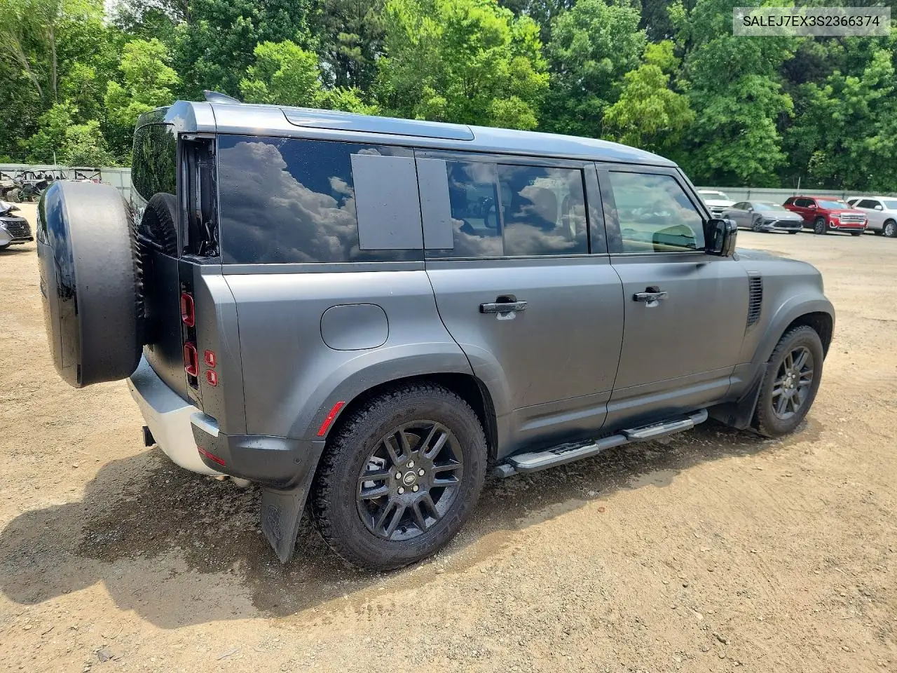 2025 Land Rover Defender 110 S VIN: SALEJ7EX3S2366374 Lot: 55758026