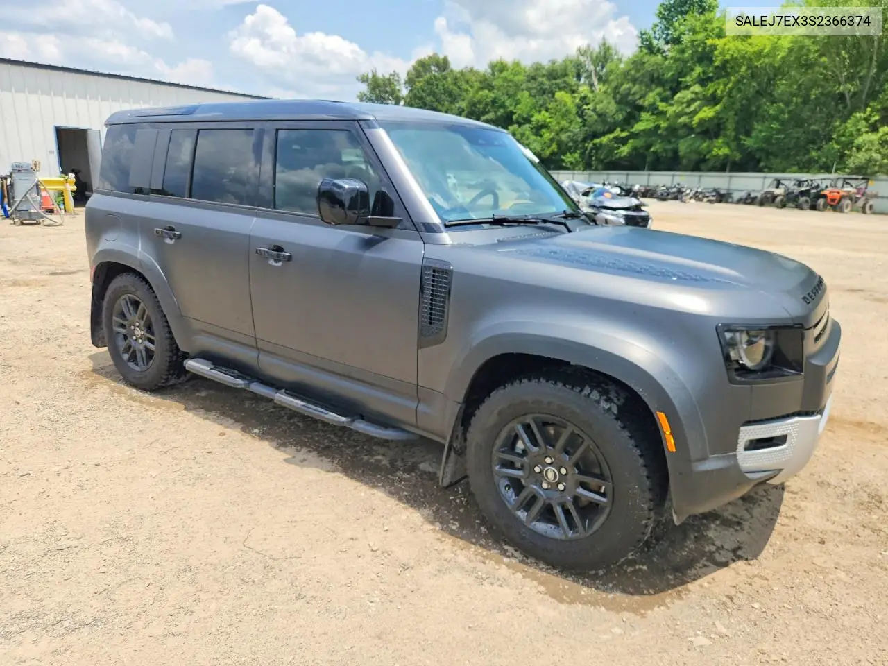 2025 Land Rover Defender 110 S VIN: SALEJ7EX3S2366374 Lot: 55758026