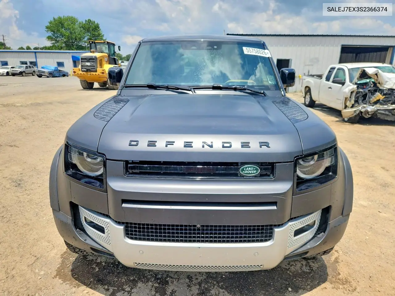2025 Land Rover Defender 110 S VIN: SALEJ7EX3S2366374 Lot: 55758026