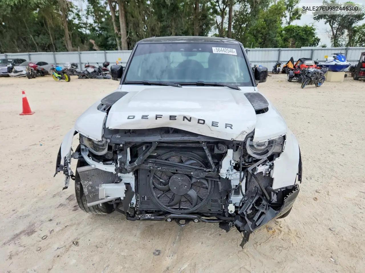 2025 Land Rover Defender 110 X-Dynamic Se VIN: SALE27EU9S2446300 Lot: 56442546