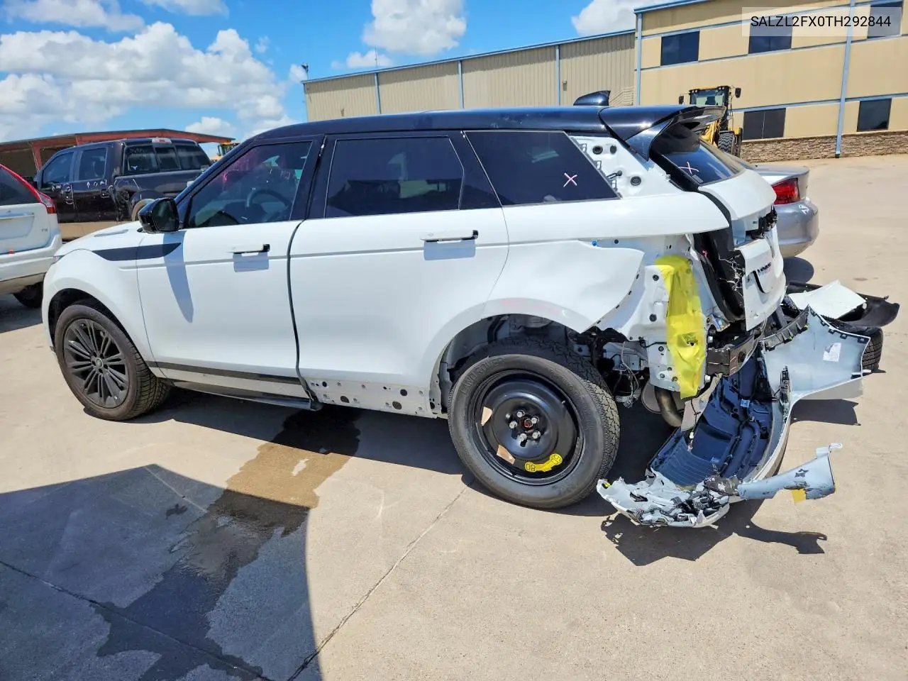 2026 Land Rover Range Rover Evoque Dynamic Se VIN: SALZL2FX0TH292844 Lot: 56588556
