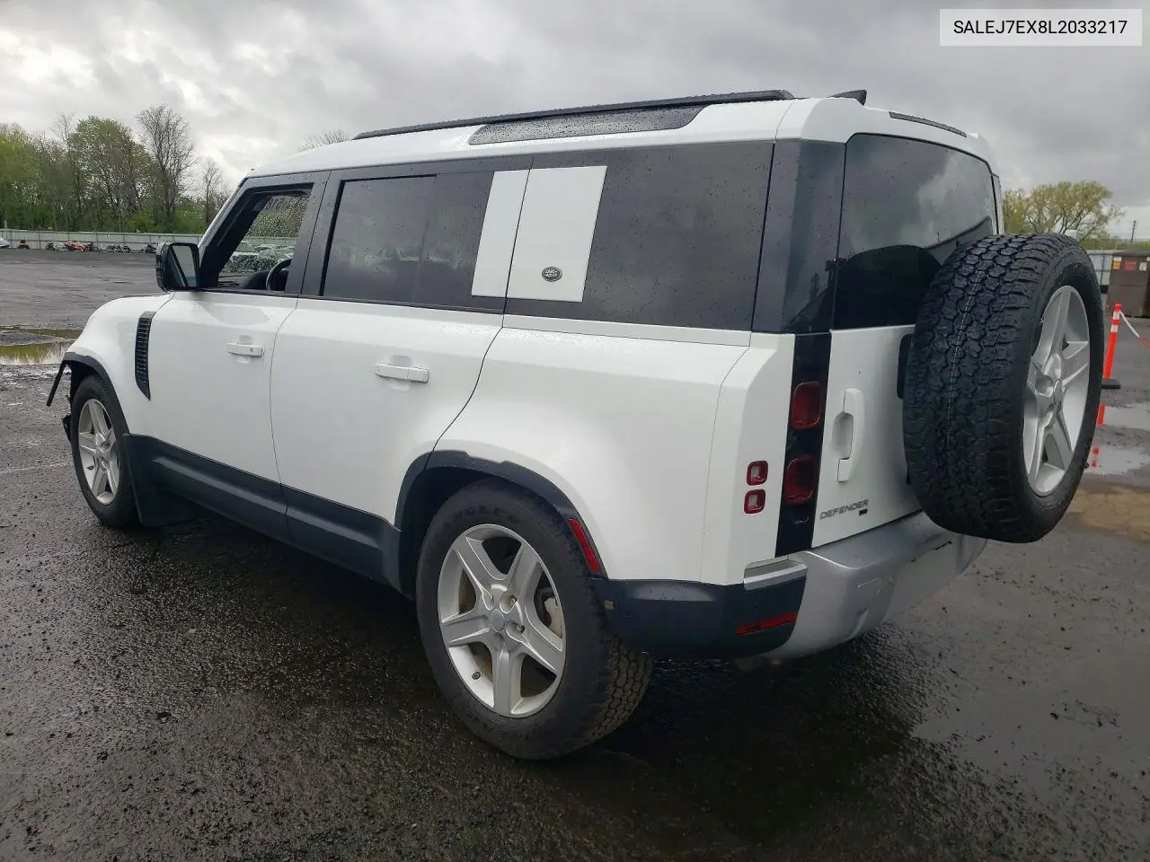 2020 Land Rover Defender 110 S VIN: SALEJ7EX8L2033217 Lot: 51876496