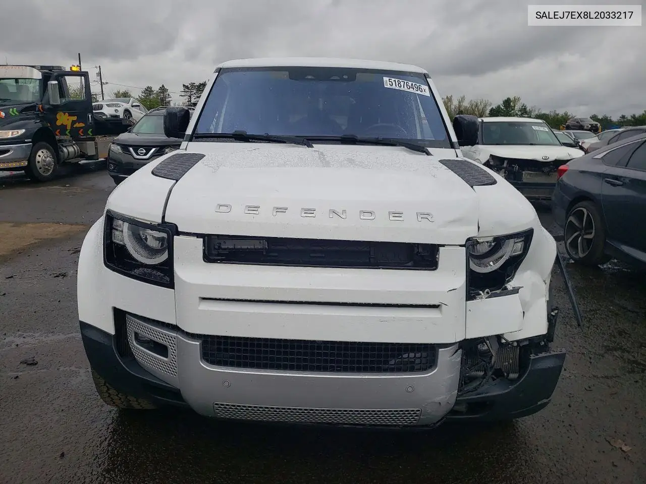 2020 Land Rover Defender 110 S VIN: SALEJ7EX8L2033217 Lot: 51876496