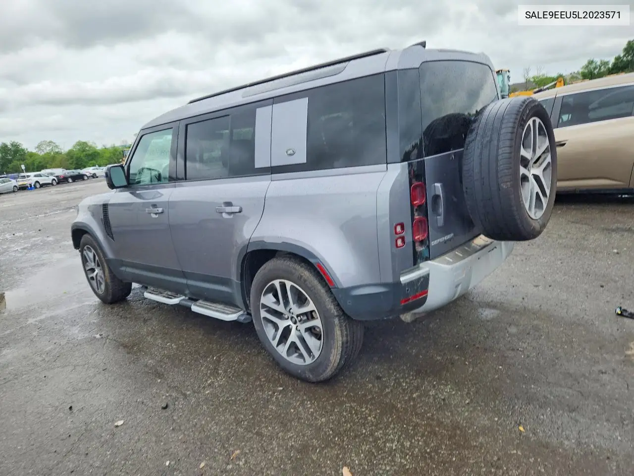 2020 Land Rover Defender 110 Hse VIN: SALE9EEU5L2023571 Lot: 54782156