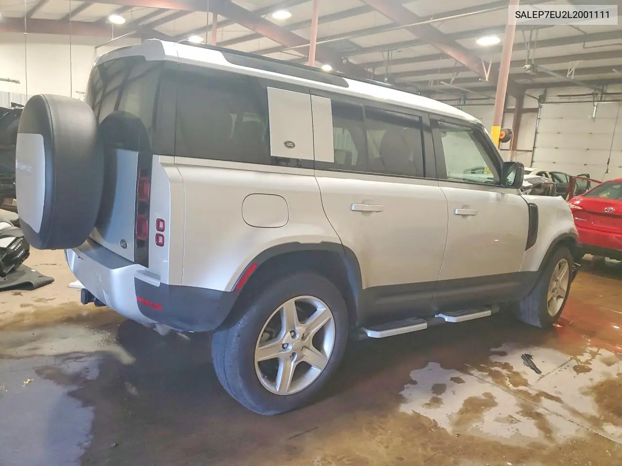 2020 Land Rover Defender 110 Se VIN: SALEP7EU2L2001111 Lot: 58068356
