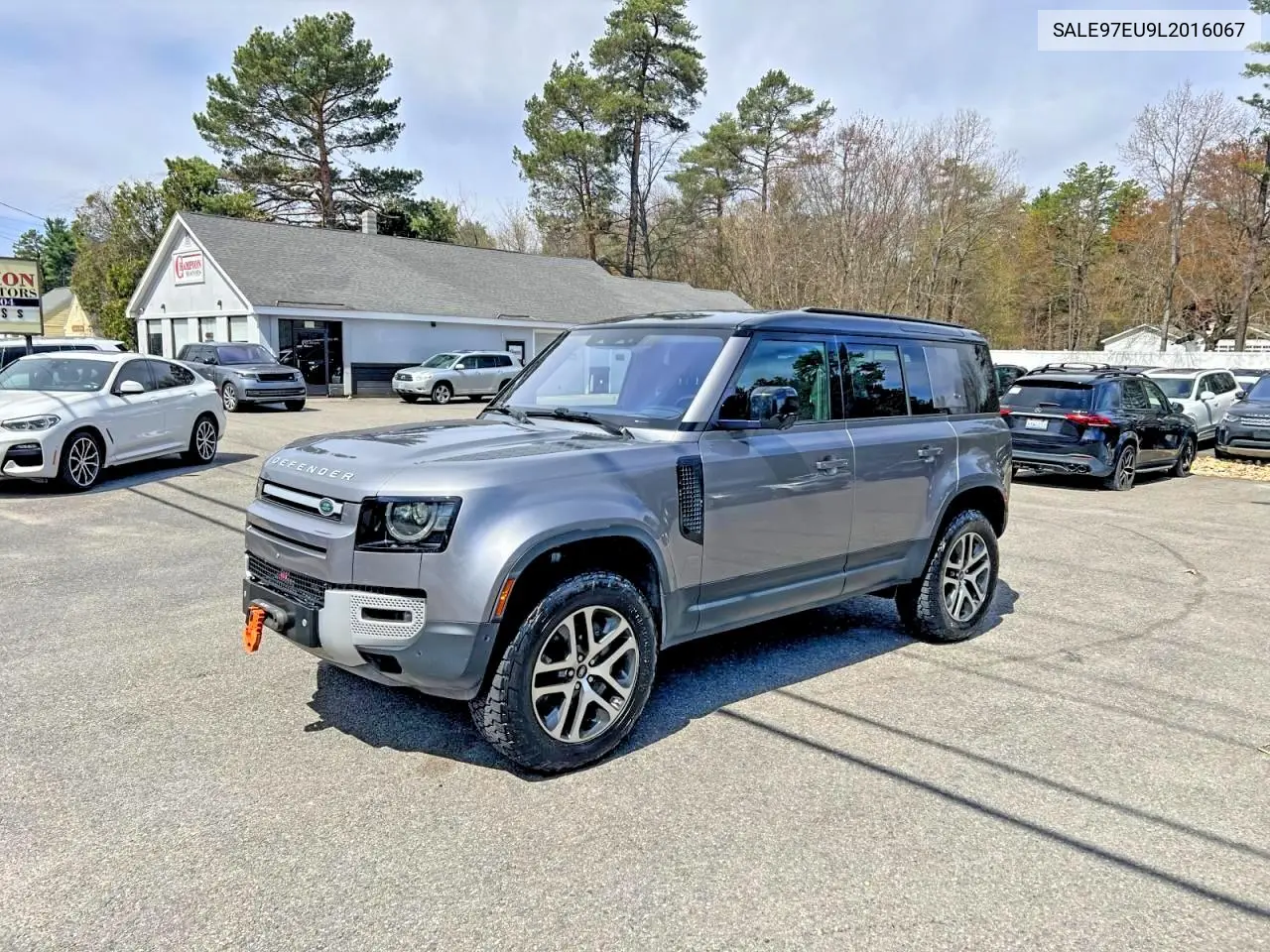 2020 Land Rover Defender 110 Hse VIN: SALE97EU9L2016067 Lot: 60621566