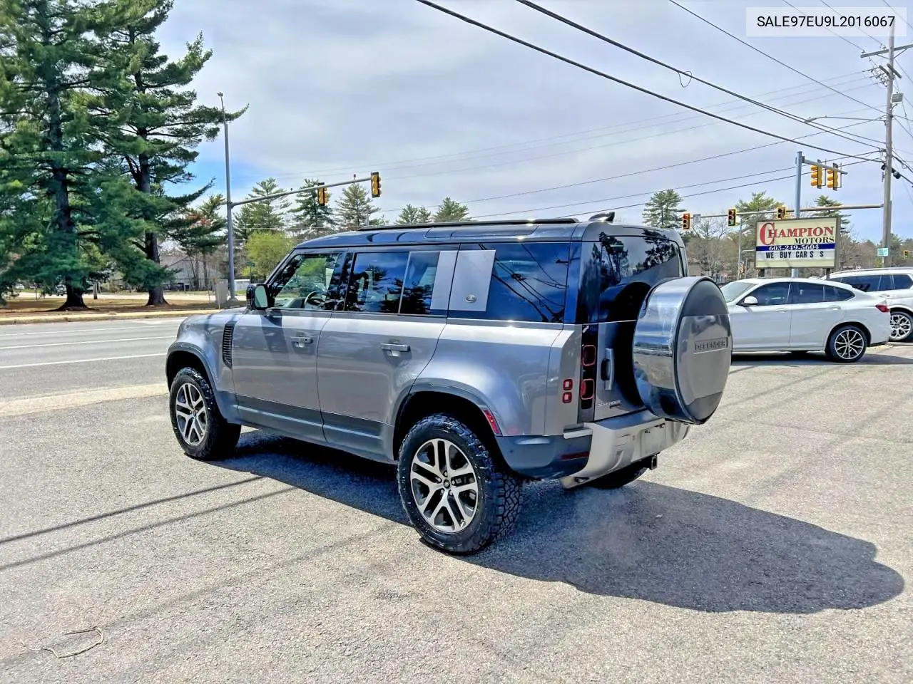 2020 Land Rover Defender 110 Hse VIN: SALE97EU9L2016067 Lot: 60621566
