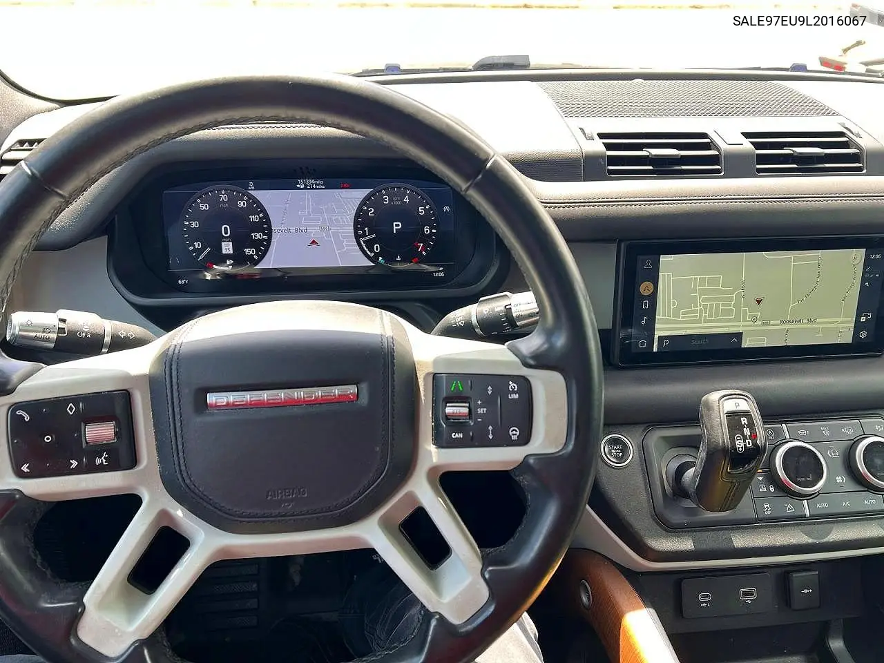 2020 Land Rover Defender 110 Hse VIN: SALE97EU9L2016067 Lot: 60621566