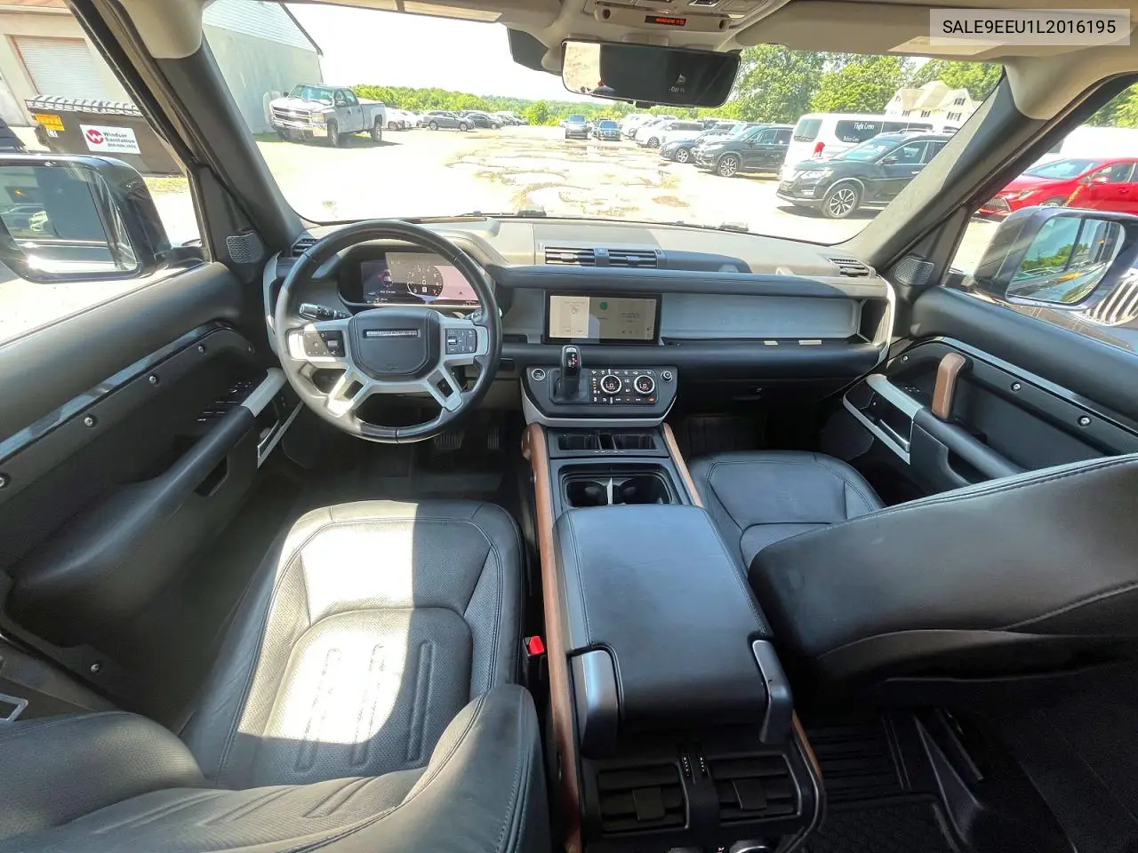 2020 Land Rover Defender 110 Hse VIN: SALE9EEU1L2016195 Lot: 60632496