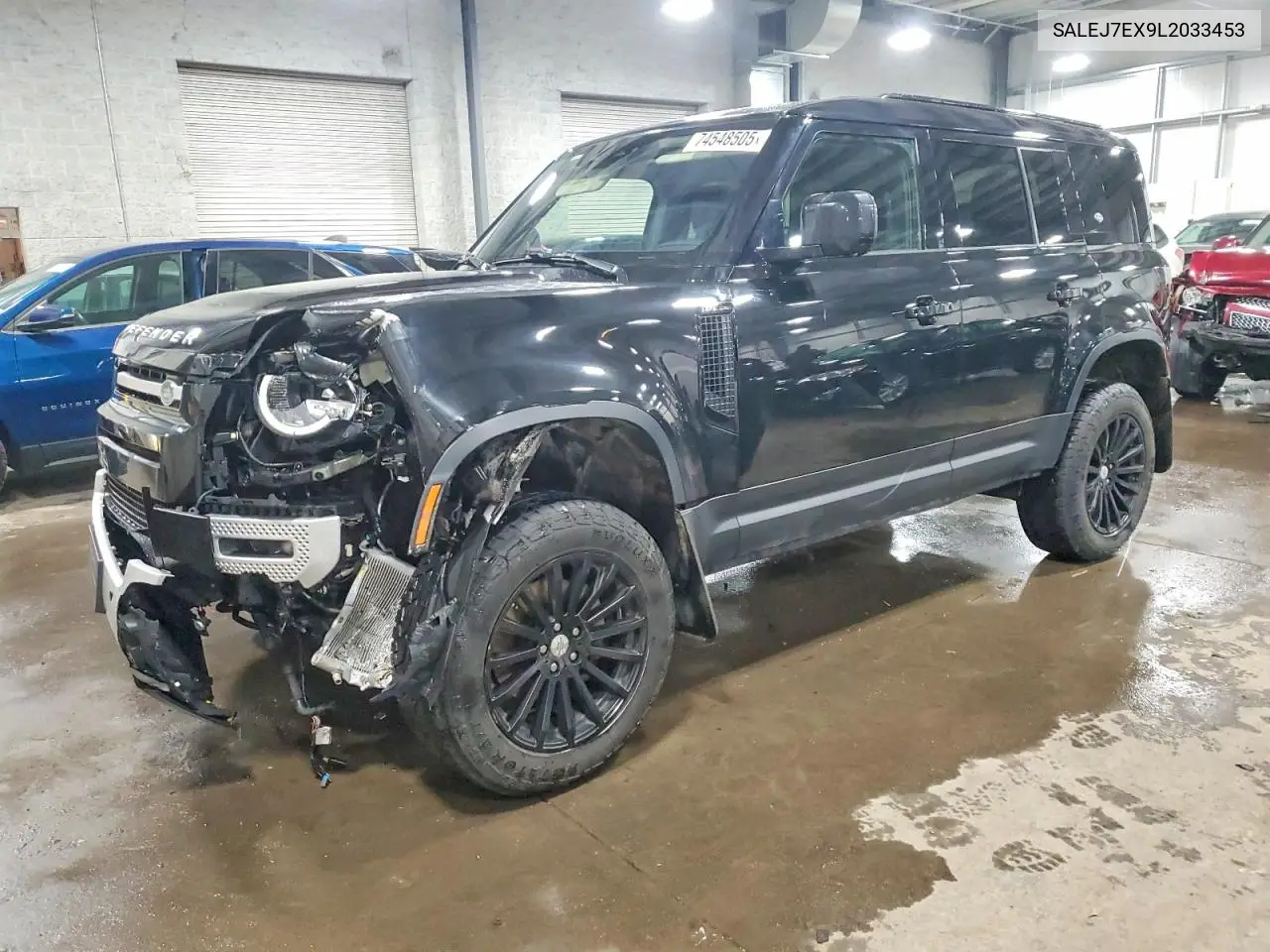 2020 Land Rover Defender 110 S VIN: SALEJ7EX9L2033453 Lot: 74548505