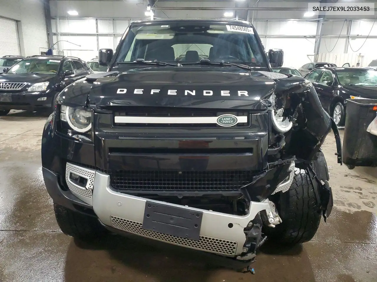 2020 Land Rover Defender 110 S VIN: SALEJ7EX9L2033453 Lot: 74548505