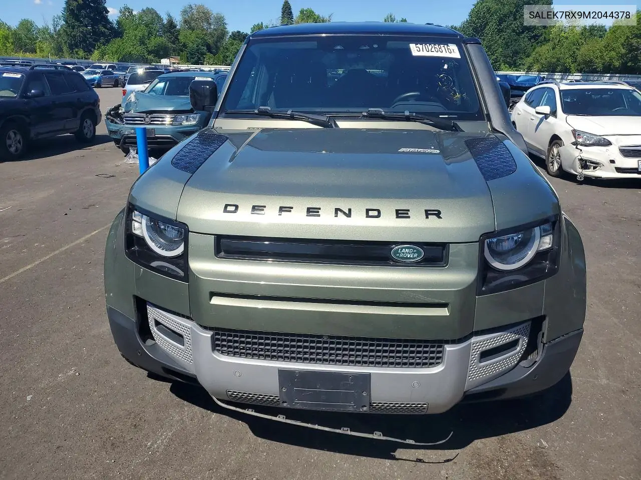 2021 Land Rover Defender 110 VIN: SALEK7RX9M2044378 Lot: 57026816