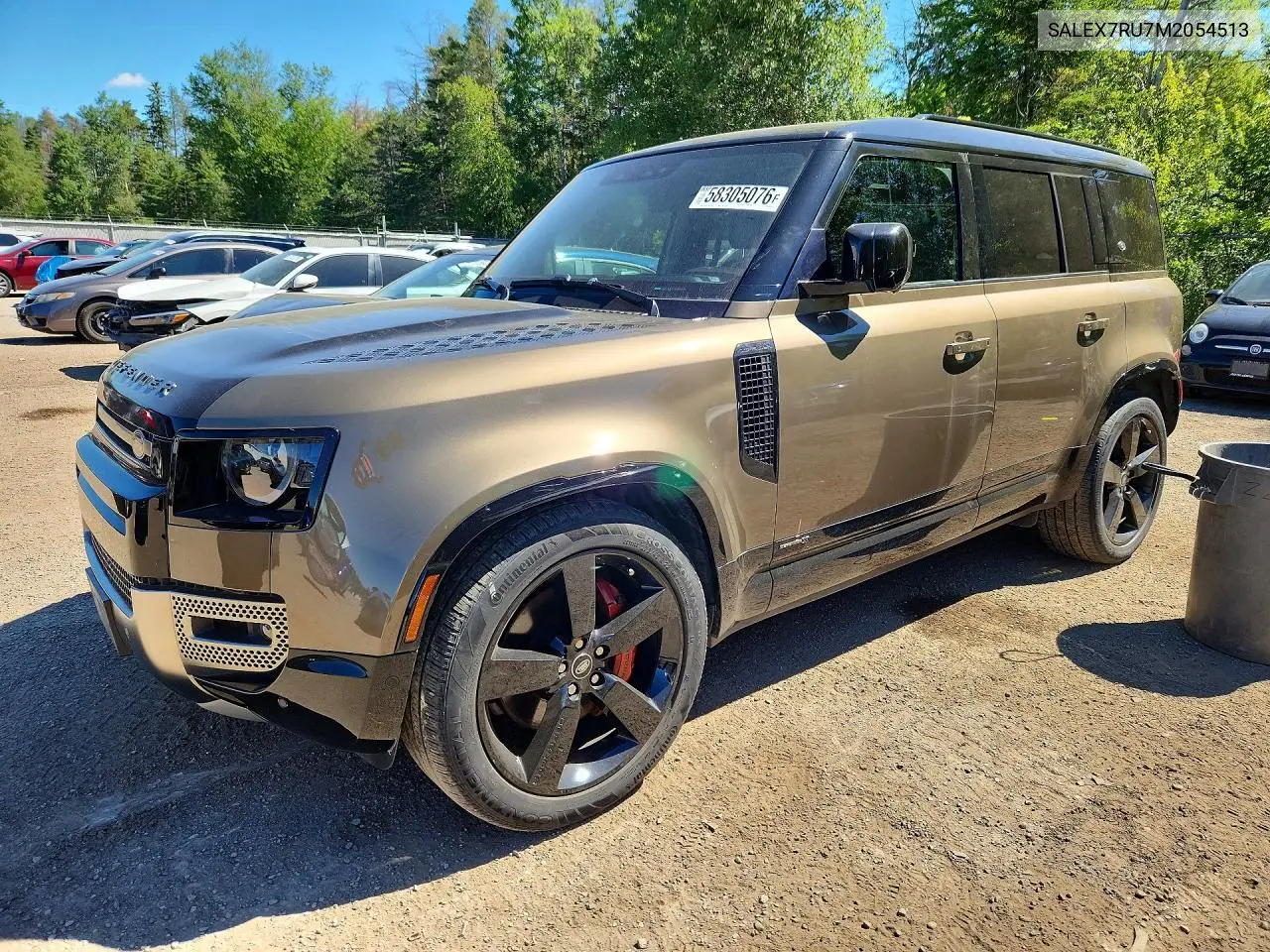 2021 Land Rover Defender 110 X VIN: SALEX7RU7M2054513 Lot: 58305076