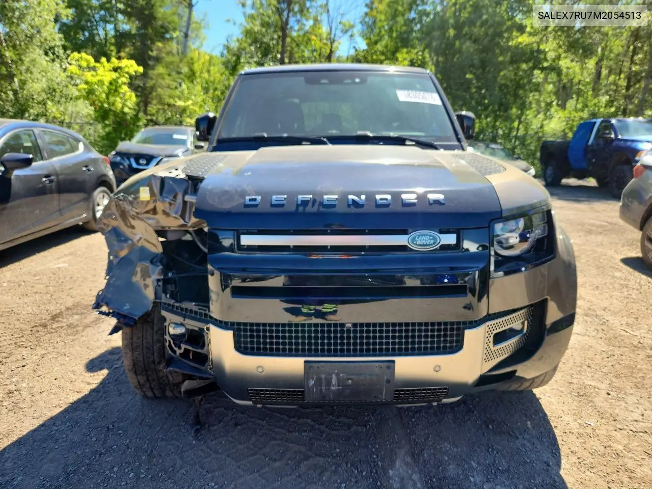 2021 Land Rover Defender 110 X VIN: SALEX7RU7M2054513 Lot: 58305076
