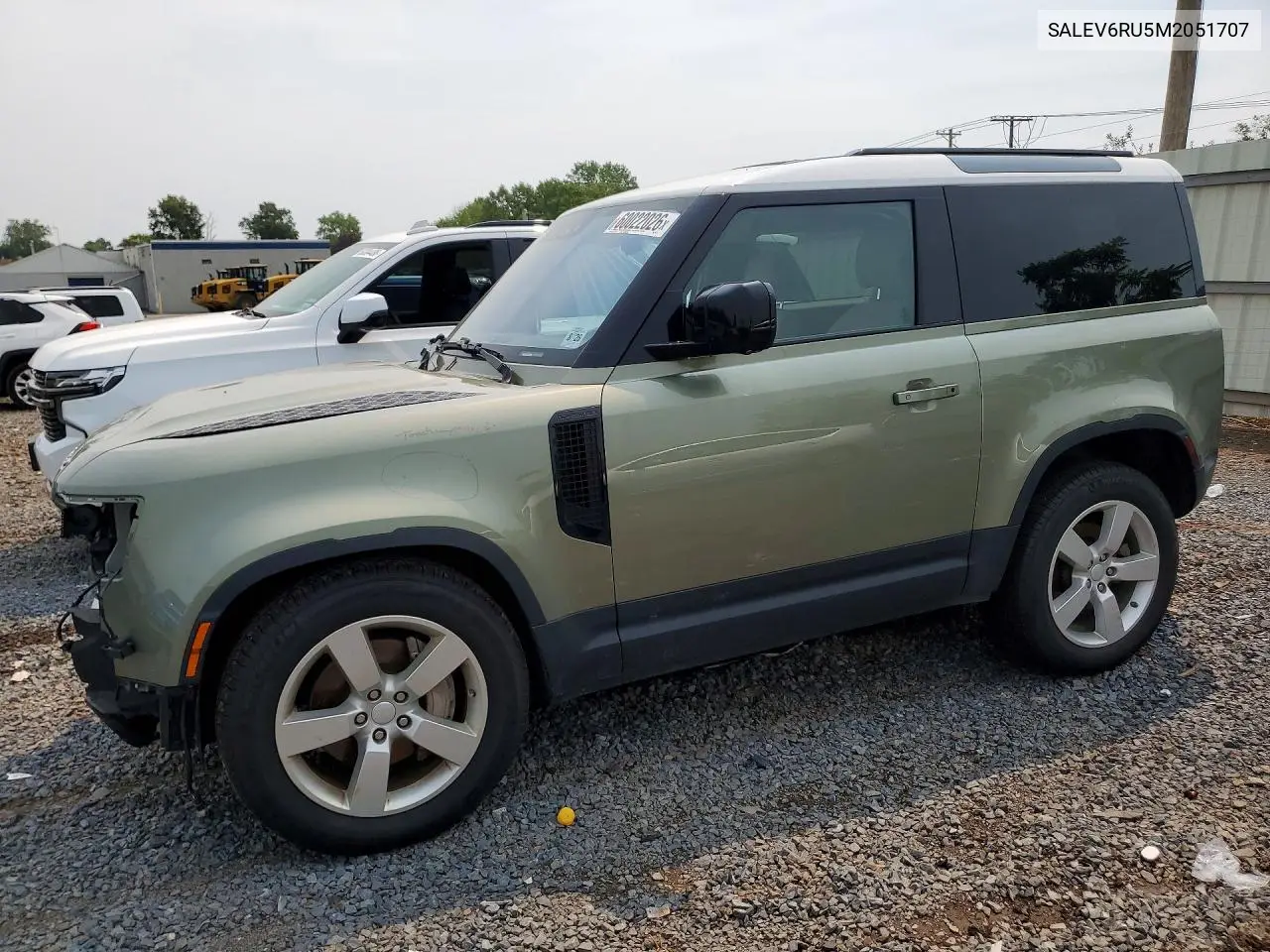 2021 Land Rover Defender VIN: SALEV6RU5M2051707 Lot: 60022026